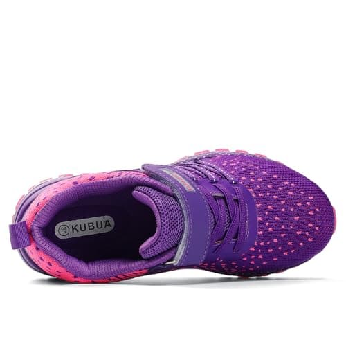 KUBUA Kids Sneakers Lightweight Boys Girls Tennis Shoes — view 2