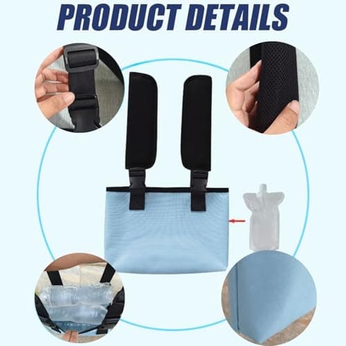 YYBFD Knee Extension Recovery Device, Essential Aid for Knee Surgery Rehabilitation, Supports Leg Straightening and Flexibility After Knee Replacement (Weights Not Included) — view 2