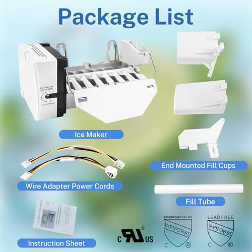 WR30X10093 WR30X10061 Ice Maker Kit, Compatible with GE, Hotpoint, Kenmore — view 2