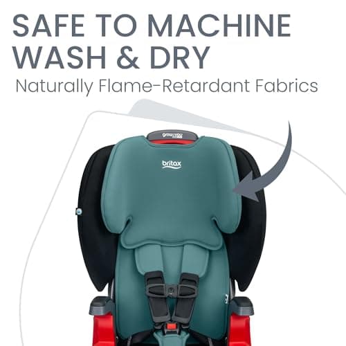 Britax Grow with You ClickTight Harness-2-Booster Car Seat, 2-in-1 High Back Booster, Green Contour — view 4