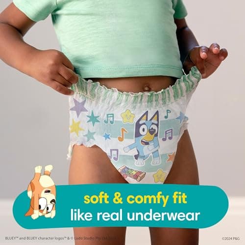 Pampers, Easy Ups Training Underwear Boys Size 4T/5T, 1 Pack (Count of 86) — view 2