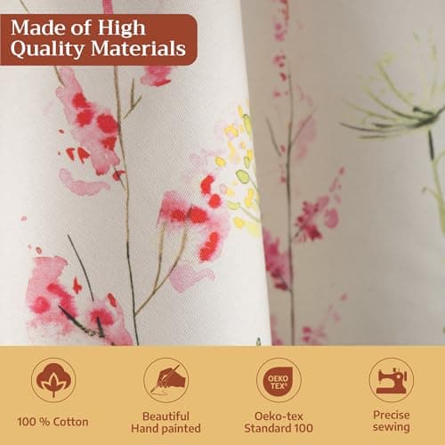 Maison d' Hermine Table Cloth Round Table 100% Cotton 69 Round Inches Tablecloth Reusable Decorative for Dining Kitchen Room Farmhouse Party Home Hotel Restaurant Spring Summer - Botanical Fresh — view 2