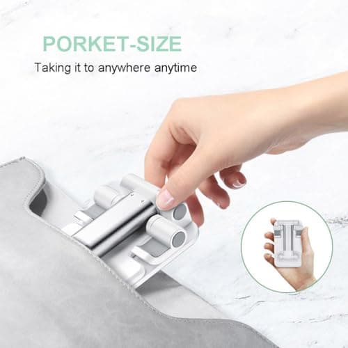 OGMAPLE Phone Stand for Desk Cell Phone Holder Stands for iPhones — view 3