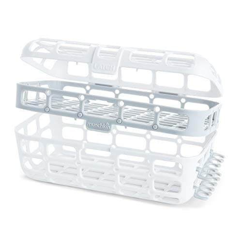 Munchkin® High Capacity Dishwasher Basket, 1 Pack, Grey — view 4