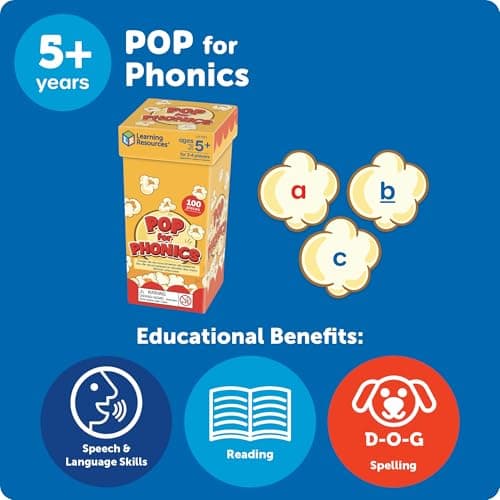 Learning Resources POP for Phonics - Language Development, Spelling, Ages 5+ — view 3