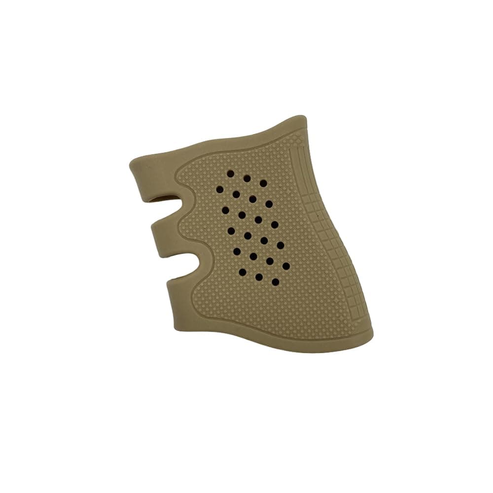 Funda de Empuñadura Ventilada de Goma para Glock 17, 19, 19x, 20, 21, 22, 23, 25, 31, 32, 34, 35, 37, 38, 41, 43x, 44, 45, 48 / AR-15 / Pistolas AK – Accesorio de Goma — view 3