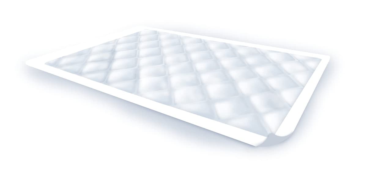 Indasbed Basic Protector Cama, 60 x 90 cm - Color Blanco, 20 Unidades (Paquete de 1) (El embalaje puede variar ) — view 6