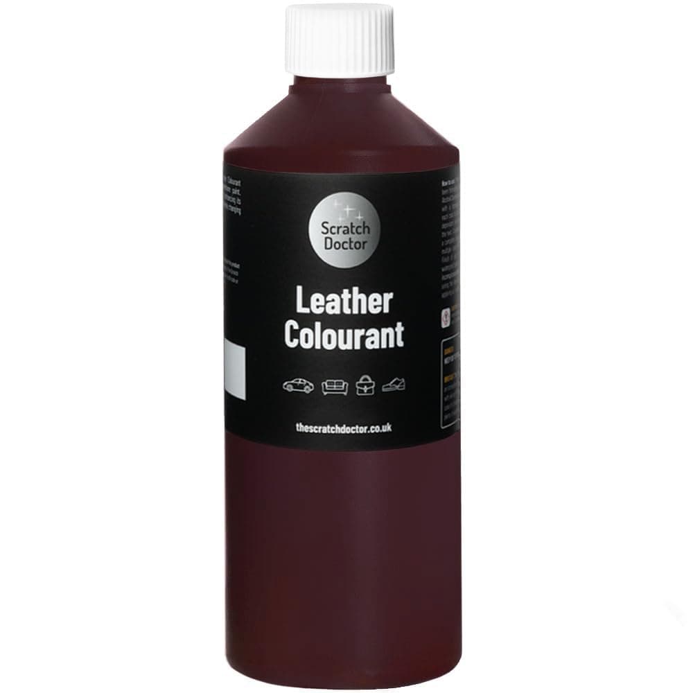 Scratch Doctor Leather Colourant Restore & Repair Leather Faux Vinyl Paint for Furniture Sofas Car Seats Shoes Handbags (Black, 500ml) — view 14