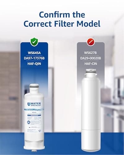 Waterspecialist WS645A Refrigerator Water Filter, 3 Pack