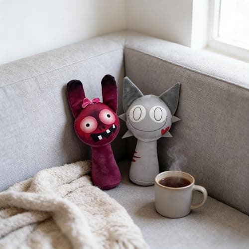 Sprunky Plush Toys, 6pcs Sprunky Plushies Set, Sprunky Horror Toy Figures for Fans, Soft Stuffed Sprunky Plushies, Collectible Gift for Adults, Birthday, Christmas — view 4