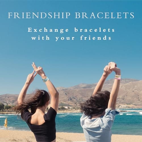 CCINPPY Friendship Bracelets Trendy Heishi Clay Bead Bracelets Stack Gold Beaded Stretch Bracelets for Women Boho Stackable Bracelets Bulk Cute Preppy Jewelry, Purple — view 5