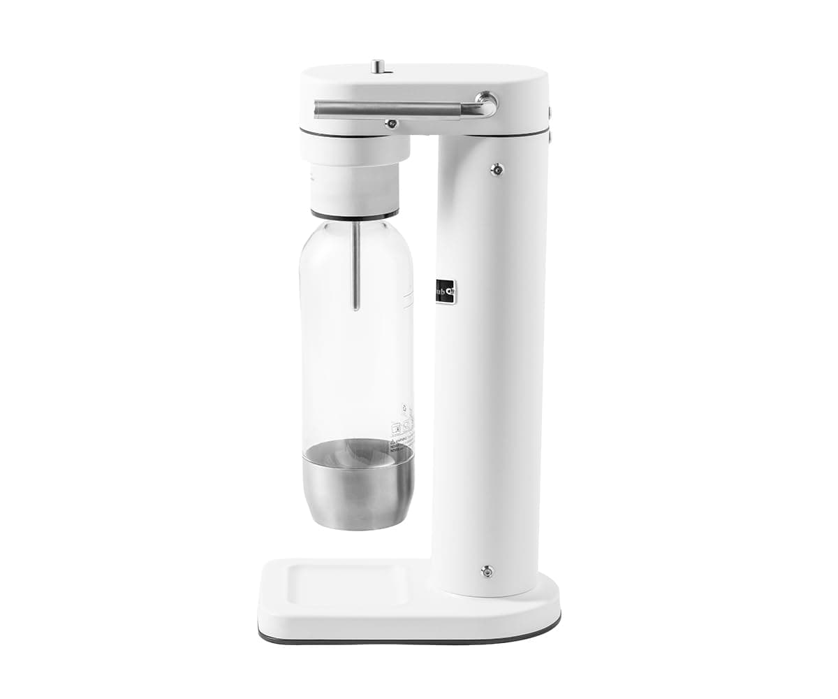 Gasificadora de Agua y zumos Fizz Club Fusion para Preparar Refrescos Saludables, Blanco mate — view 2