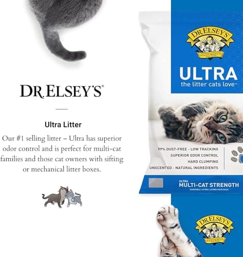 Dr. Elsey's Ultra UnScented Clumping Clay Cat Litter 40 lb. Bag — view 5