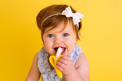 Baby Banana The Original, Banana Brush, Made in USA, Toddler Toothbrush, Family-Owned Business — view 11