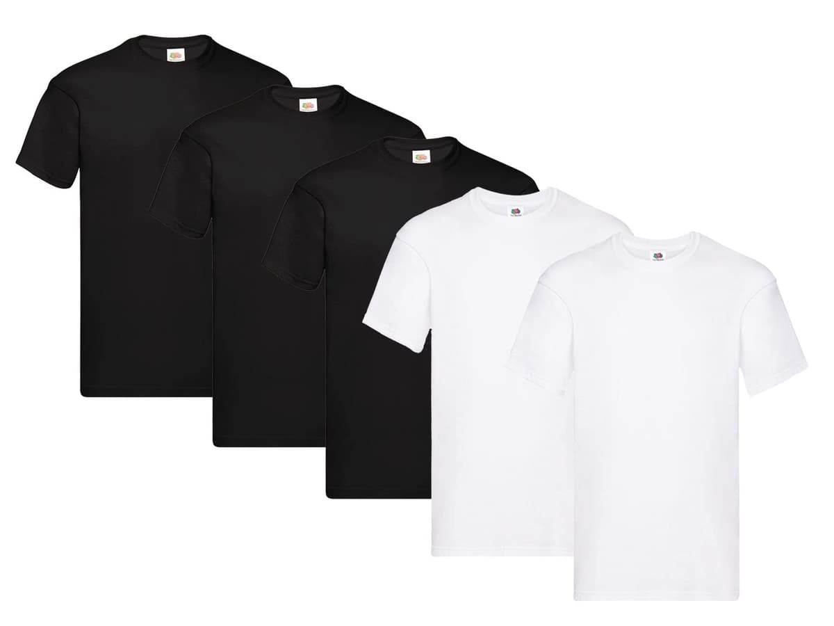 Fruit of the Loom Men's T-Shirt Iconic Tee, Lightweight Ringspun Tee, 5 Pack — view 26