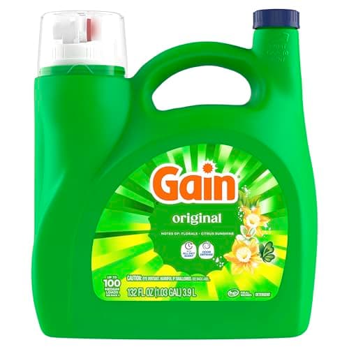 Gain Aroma Boost Liquid Laundry Detergent, Original Scent, HE Compatible, 107 Loads, 4.55L — view 11