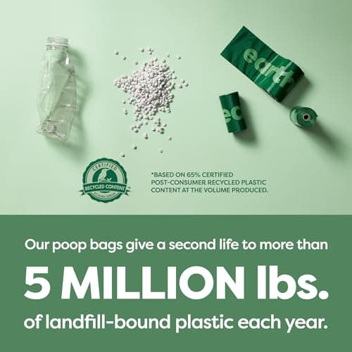 Earth Rated Poop Bags for Dogs, Guaranteed Leak Proof and Extra Thick Waste Bag Refill Rolls, Lavender Scented, 270 Bags — view 2