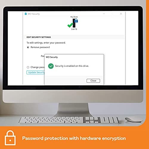 WD 12TB My Book Desktop External Hard Drive, USB 3.0, External HDD with Password Protection and Auto Backup Software - WDBBGB0120HBK-NESN — view 3