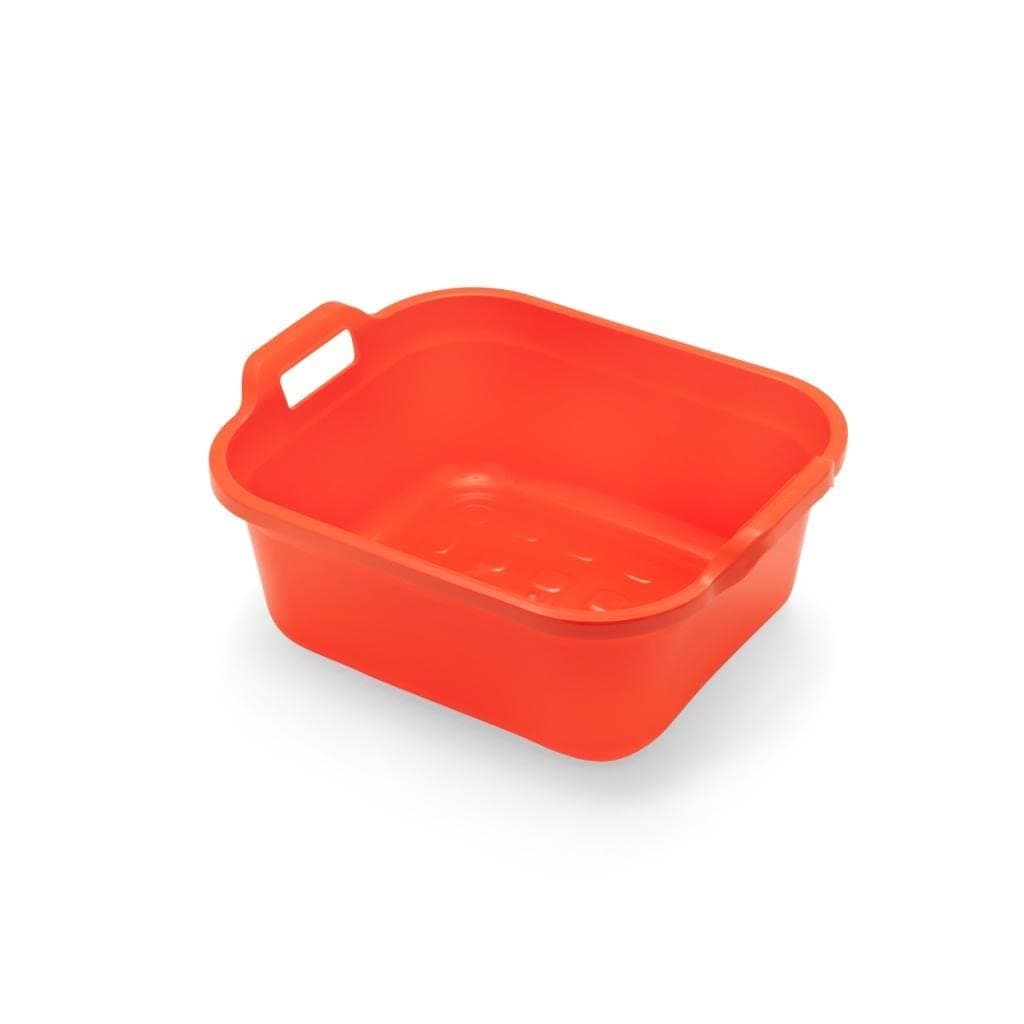 Addis 517935 Large Rectangular 10 Litre Washing Up Bowl with Handles, Metallic Silver, 39 x 32 x 14 cm — view 11