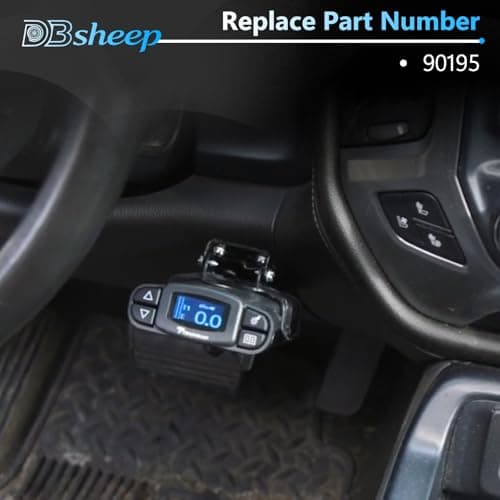 DBsheep 90195 P3 Electric Trailer Brake Controller Replacement Tekonsha 90195 Fits for Ford Gm Chevy Dodge Ram Toyota Jeep SUV Trucks,Universal Proportional Brake Controller — view 6