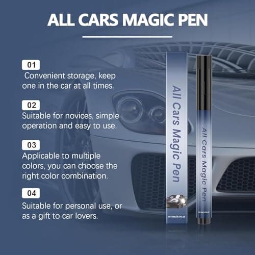 All Cars Magic Pen for Car Scratches, Quick Paint Scratch Repair Magic Car Scratch Removal Pen Flawless for All Vehicles, Easy Use Weatherproof Lasting — view 5