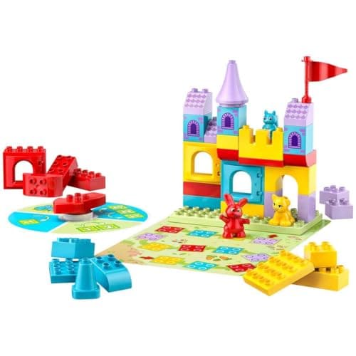 LEGO Duplo Duplo Town Hopsey's Castle Game Toy Playset Birthday Present Building Blocks Educational Toy for Boys Girls Children 1.5 Years Old 2 Years Old 6 Years Old Toddlers Animals Creatures Pretend