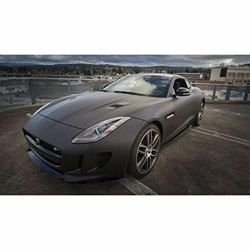 3M Car Wrap Roll 2080 Matte Deep Black | M22 | (Sample 3in x 5in) | Automotive Vinyl Wrap for Cars - Car Interior Wrap & Exterior — view 2