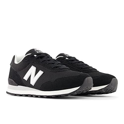 New Balance Men's 515 V3 Sneaker, Black/White/Aluminum Grey, 10.5 — view 3