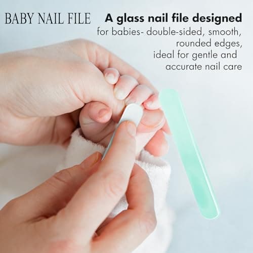 Baby Nail Kit, Baby's Manicure Kit and Pedicure kit with Cute Owl Shape Case Nail Clipper, Scissor, Nail File & Tweezer for Newborn, Infant & Toddler, Mothers Day Gifts(Green) — view 4