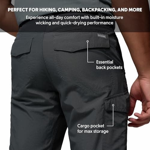 Columbia Men's Silver Ridge Convertible Pant, Breathable, UPF 50 Sun Protection — view 5