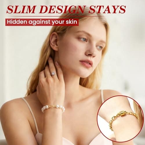 Buelkmag Magnetic Necklace Clasps and Closures 20 PCS Clasp for Necklaces — view 5