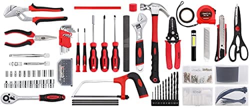 KingTool 325 Piece Home Repair Tool Kit, General Home/Auto Repair Tool Set, Toolbox Storage Case with Drawer, General Household Tool Kit - Perfect for Homeowner, Diyer, Handyman — view 2