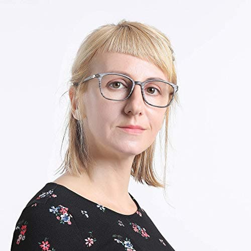 LifeArt Blue Light Blocking Glasses, Anti Eyestrain, Computer Reading Glasses, Gaming Glasses, TV Glasses for Women Men, Anti Glare (Wood, 1.75 Magnification) — view 4