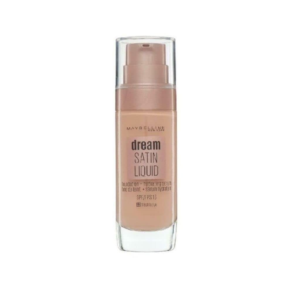 Maybelline Foundation, Dream Radiant Liquid Hydrating Foundation with Hyaluronic Acid and Collagen - Lightweight, Medium Coverage Up to 12 Hour Hydration, 30 Sand — view 27