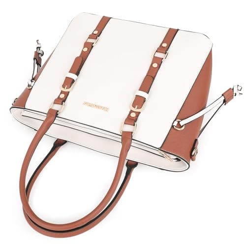 Montana West 3PCS Purses for Women Tote Bag and Wallet Set Shoulder Satchel Crossbody Bags Leather Handbag for Gift Travel Casual Work MWC-HB-SET3-C032WA-BR — view 2