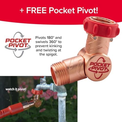 Pocket Hose 100 FT Copper Head Expandable Garden Hose, As Seen on TV — view 4