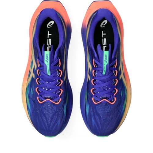 ASICS Unisex SUPERBLAST 3 Running Shoes, 10M / 11.5W, Cobalt Burst/Light Orange — view 5