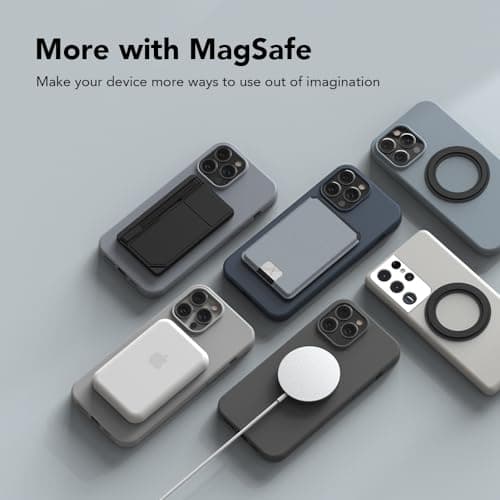 SleekStrip Mag Ring MagSafe Magnetic Ring Adapter for iPhone Android Kindle Strong Adhesive MagSafe Sticker for Phone Case Back of Phone Magnetic Converter Kit Accessory — view 2