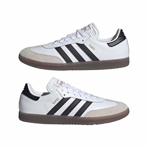 Adidas Unisex-Adult Samba Indoor, White/Black/Vivid Red, 7 — view 8