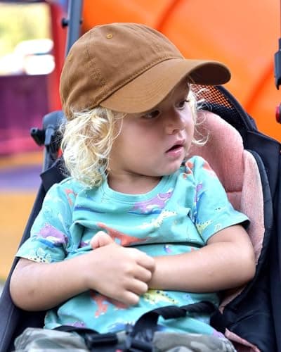 FURTALK Toddler Baseball Hat Kids Boys Girls Adjustable Washed Cotton Baseball Cap — view 3