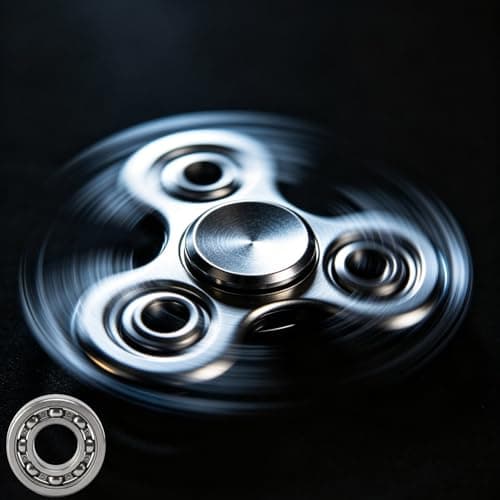 10 PCS R188 Deep Groove Ball Bearings - 1/4 Inch x 1/2 Inch x 3/16 Inch - Both Sides Open Chrome Steel Bearings for Small Mechanical Equipment — view 4