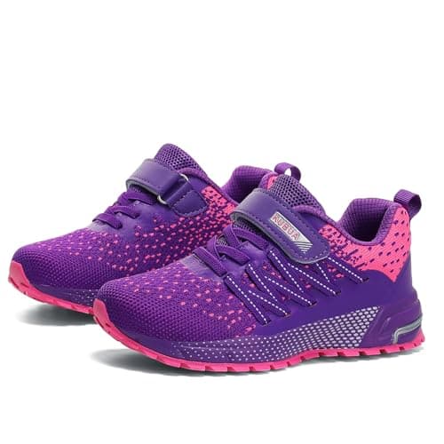 KUBUA Kids Sneakers Lightweight Boys Girls Tennis Shoes — view 7