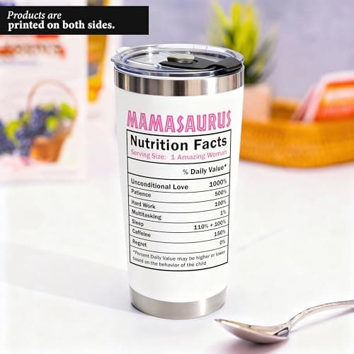 Gifts for Mom from Daughter, Son for Mothers Day, Christmas, Birthday - Birthday Gifts for Moms, Birthday Present for mom, Happy Birthdays Moms - Best Mother Tumbler 20Oz Stainless Steel Coffee Cup — view 2