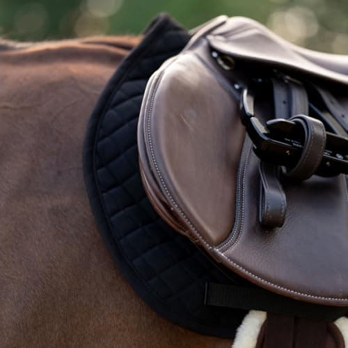 TuffRider Basic All Purpose Saddle Pad Black — view 4