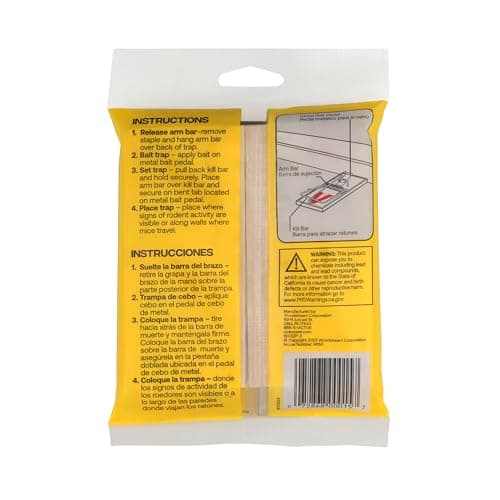 Victor Metal Pedal Mouse Traps, 12-Pack, Reusable Wooden Snap Traps — view 11