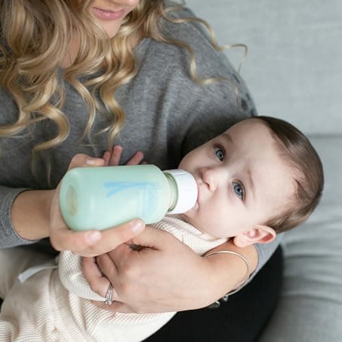 Dr. Brown’s Natural Flow Anti-Colic Options+ Narrow Glass Baby Bottles, 4oz, 2-Pack — view 10