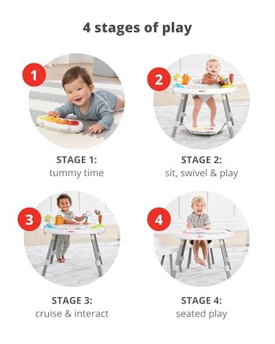 Skip Hop Baby Activity Center: Interactive Play Center with 3-Stage Grow-with-Me Functionality, 4mo+, Explore & More — view 2