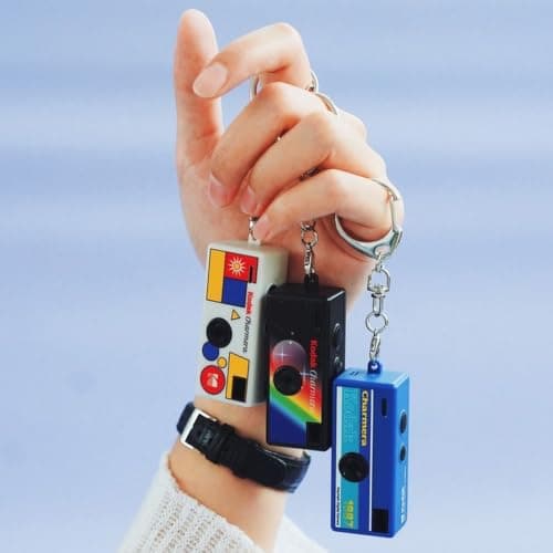 KODAK CHARMERA Keychain Digital Camera Blind Box Single Box (1PC),Mini Camera,Digicam,Video Recording,Bag Charm,1.6 Megapixels,Micro SD Card Slot,for Beginners Teens and Adults — view 4