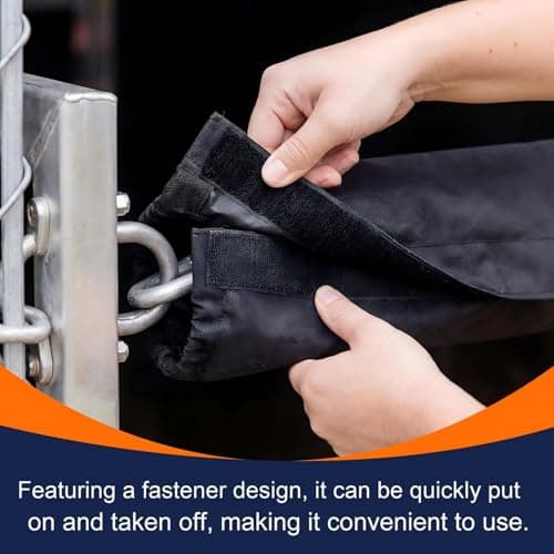 Fiwochic Horse Trailer Chest Butt Bar Cover, Oxford Cloth Waterproof Protector, Snug Fit & Easy Wipe Clean, Quick Installation for Secure Transport — view 3