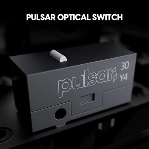 Pulsar Crazylight X2 Mini Wireless Gaming Mouse, 35g Ultra Lightweight, 8K Polling Ready, 32K DPI Optical Sensor, Symmetrical Shape, 8K Dongle Included, Sunset Haze — view 5